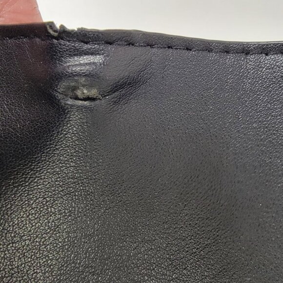 Pixie Mood Black Vegan Leather Crossbody Bag – 10"x8"x3" Minimalist Design - Picture 14 of 15